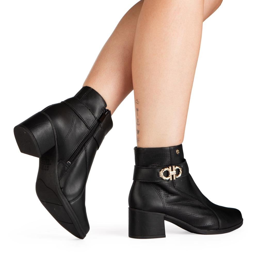 Bota Campesí de Cano Curto Feminina CP833 Preto 2