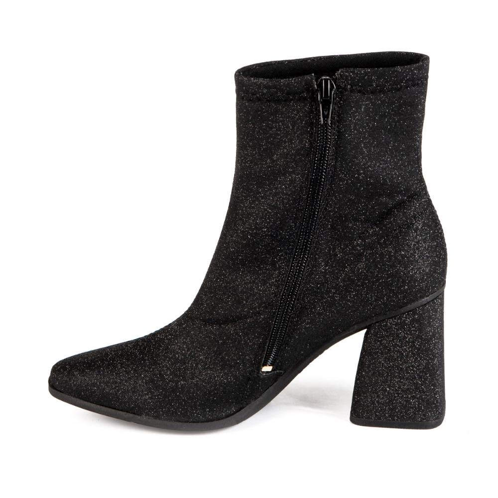 Bota Mississipi de Cano Curto Feminina ME573 Preto 4