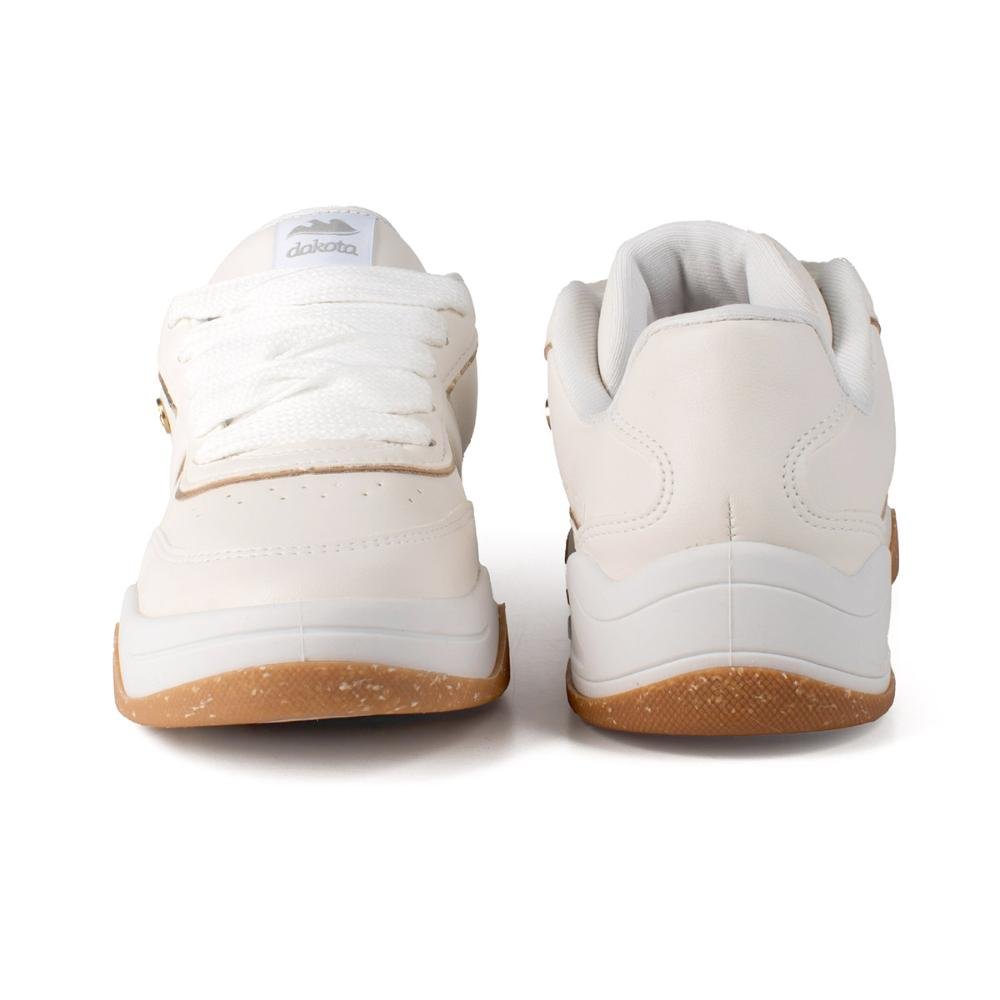 Tênis Dakota Casual Feminino D0122 Branco 6