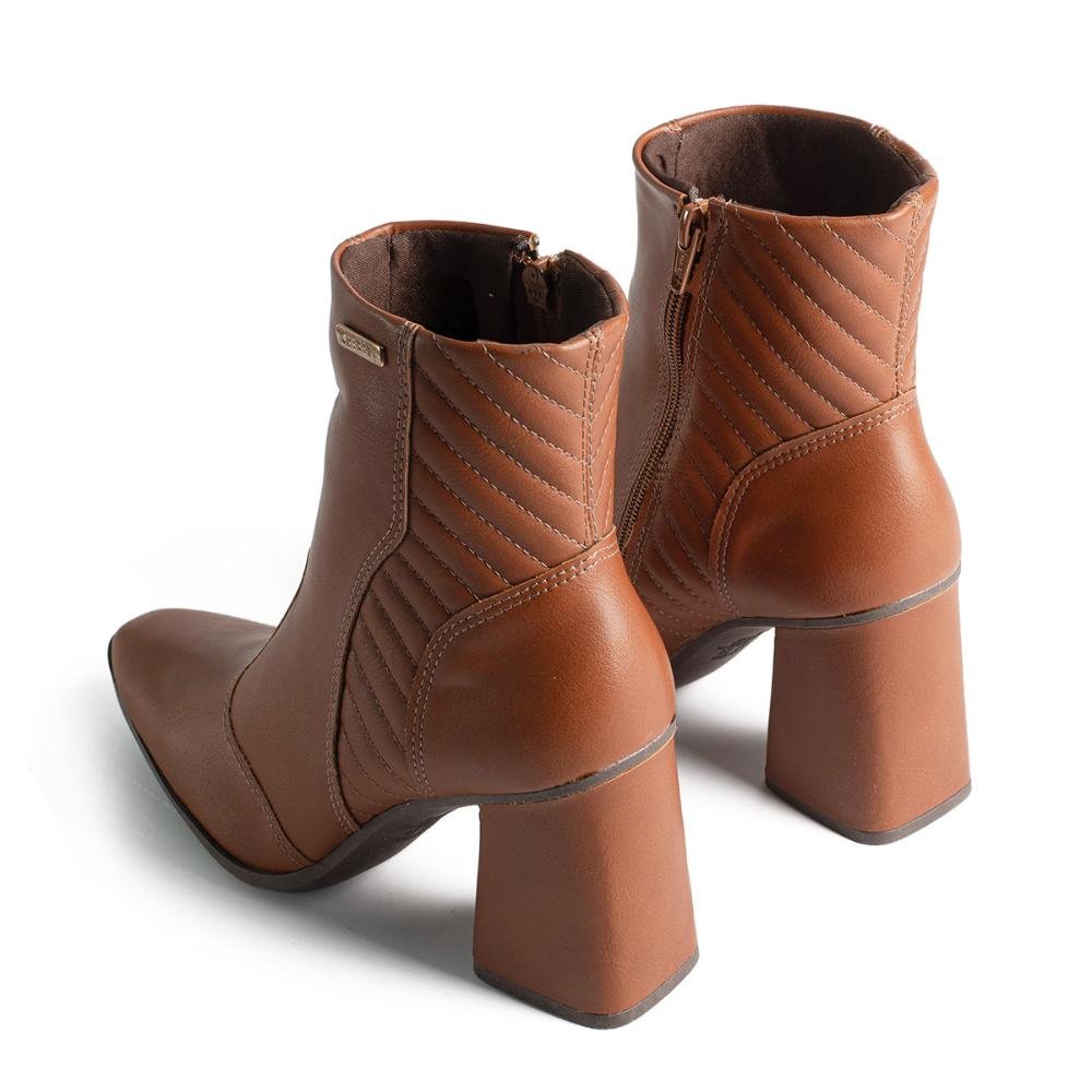 Bota Mississipi de Cano Curto Feminina ME572 Caramelo 6