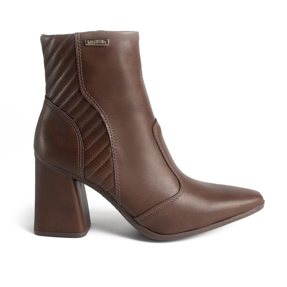 Bota Mississipi de Cano Curto Feminina ME572 Café 3