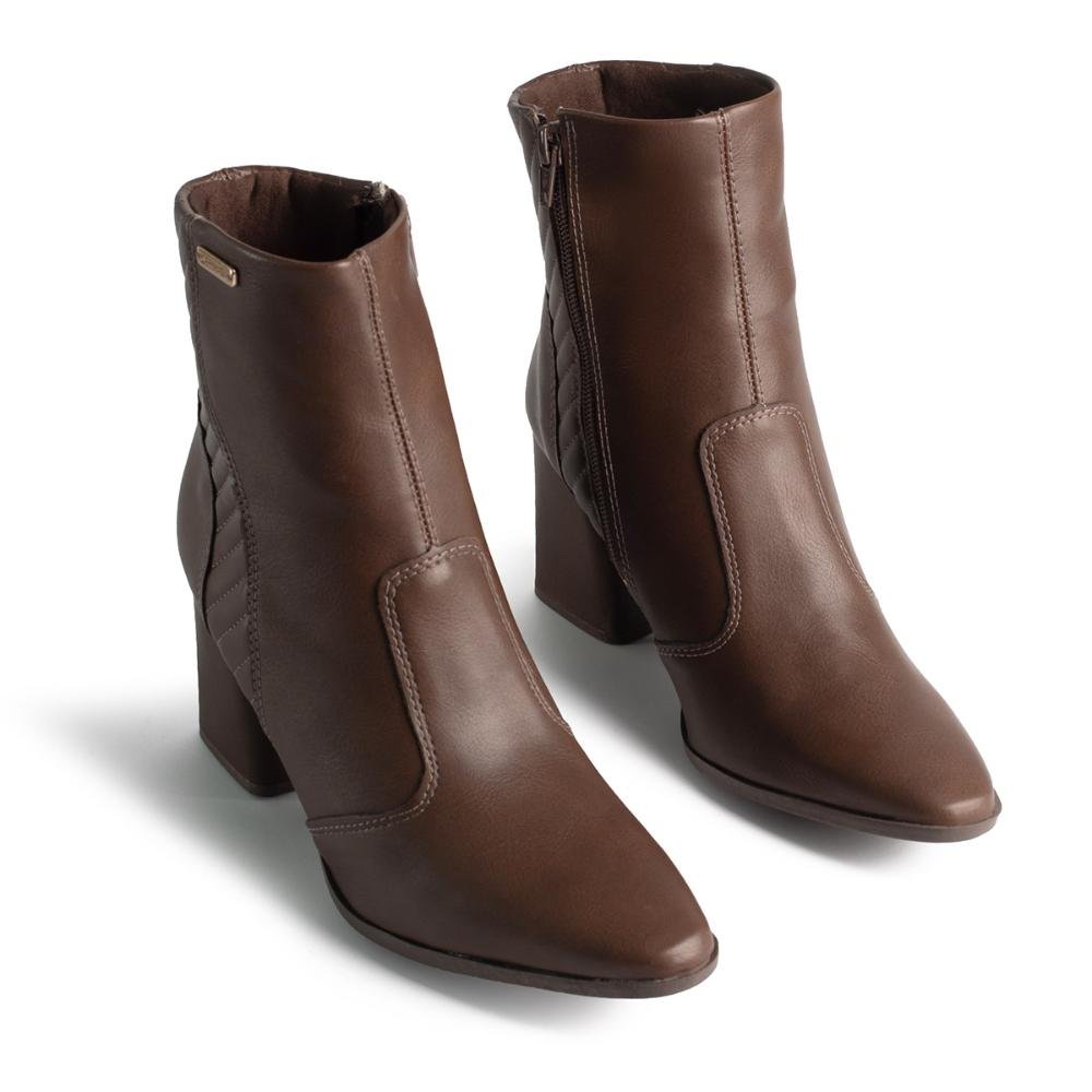 Bota Mississipi de Cano Curto Feminina ME572 Café 5