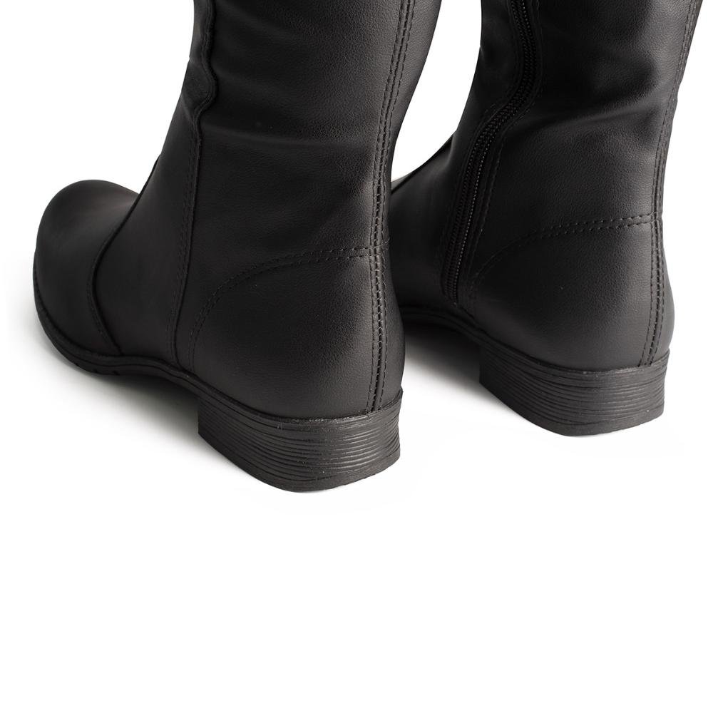 Bota Dakota de Cano Longo Feminina D0641 Preto 5