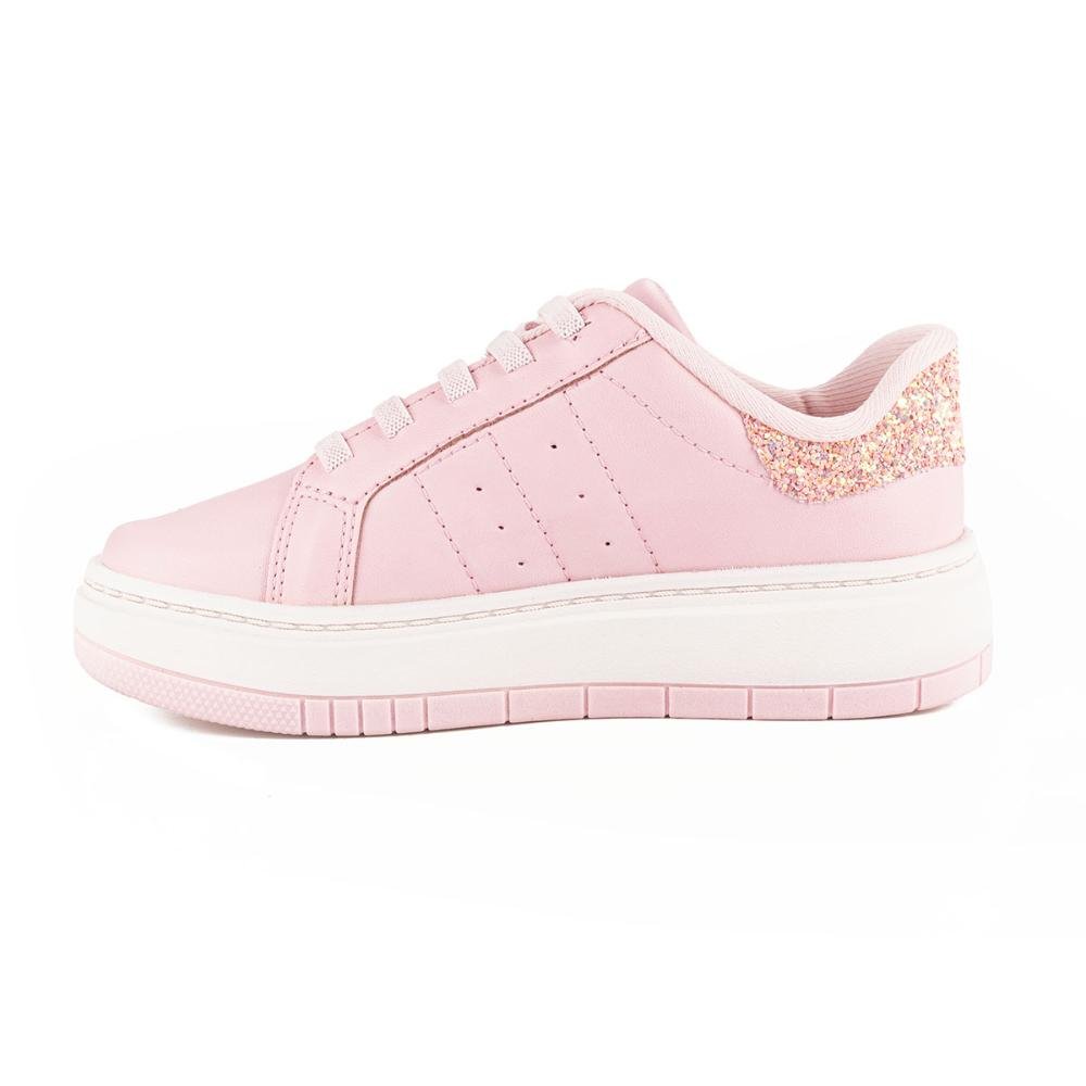 Tênis Pink Cats Infantil Casual V4342 Rosa 2