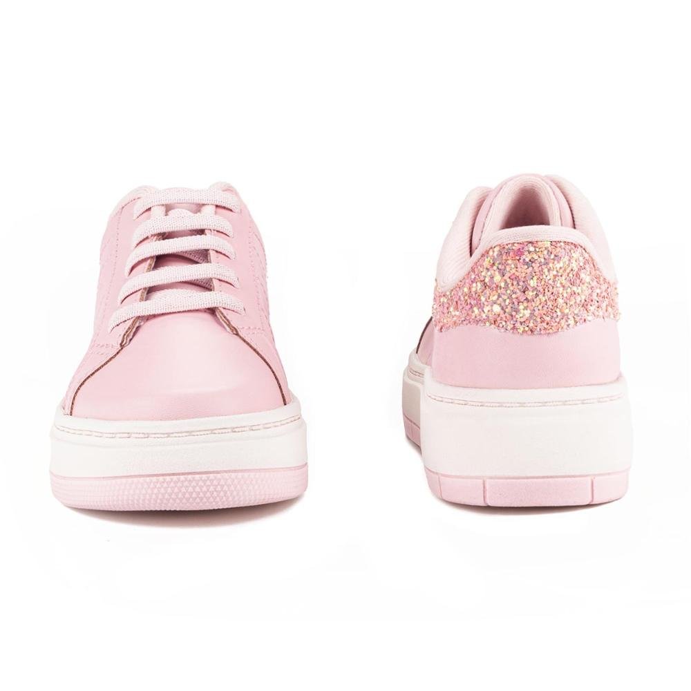 Tênis Pink Cats Infantil Casual V4342 Rosa 3