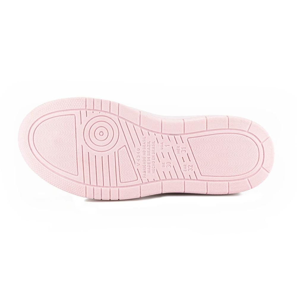 Tênis Pink Cats Infantil Casual V4342 Rosa 4