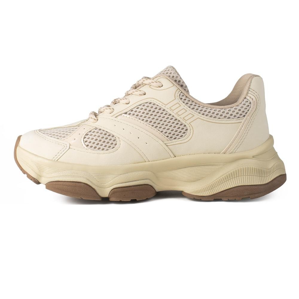Dad Sneaker Dakota Feminino D0731 Bege 4