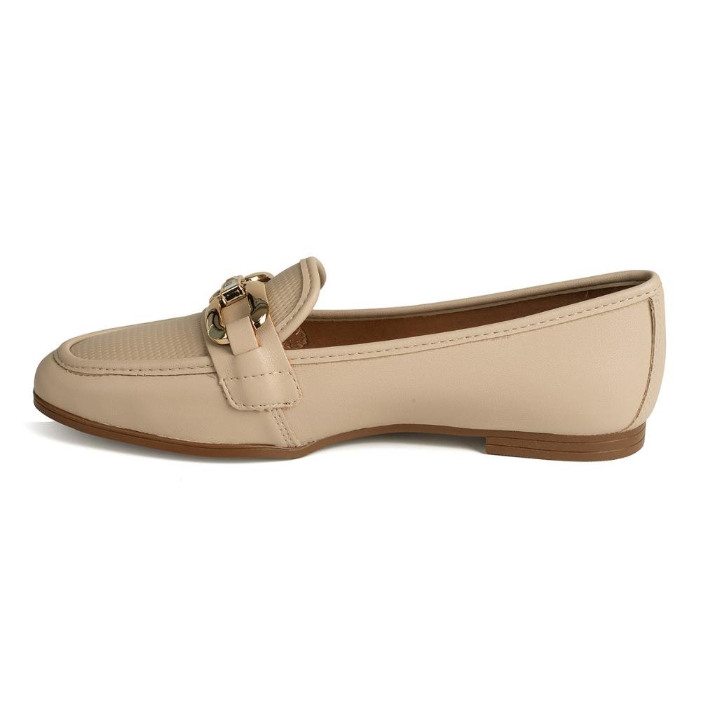 Sapato Dakota Loafer Feminino D0822 Bege 4