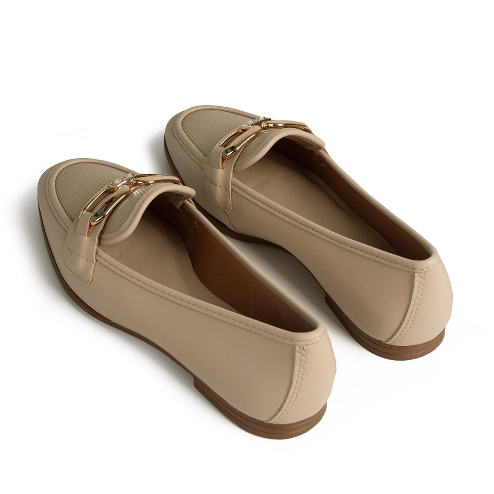 Sapato Dakota Loafer Feminino D0822 Bege 6