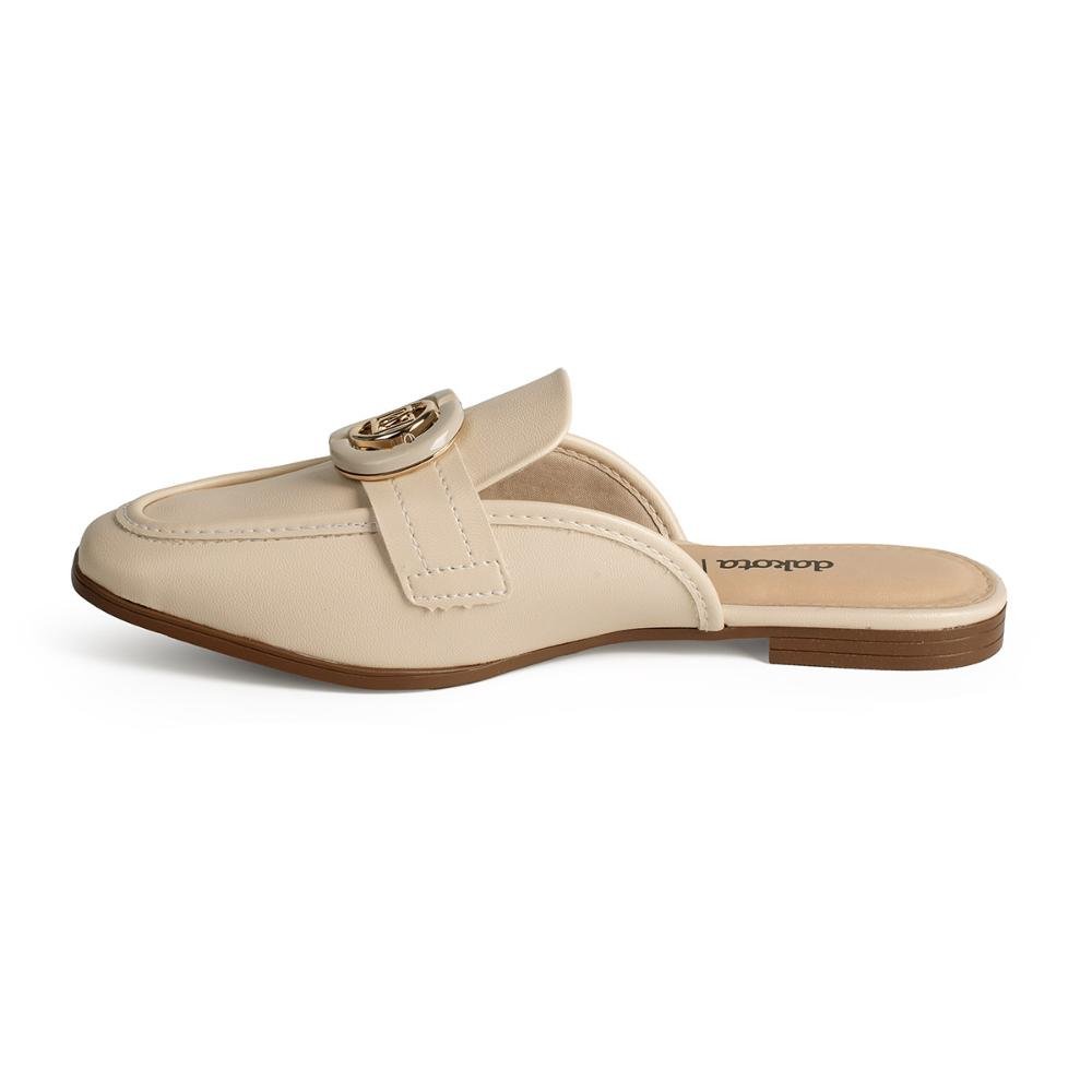 Mule Dakota Feminina D0942 Bege Claro 4