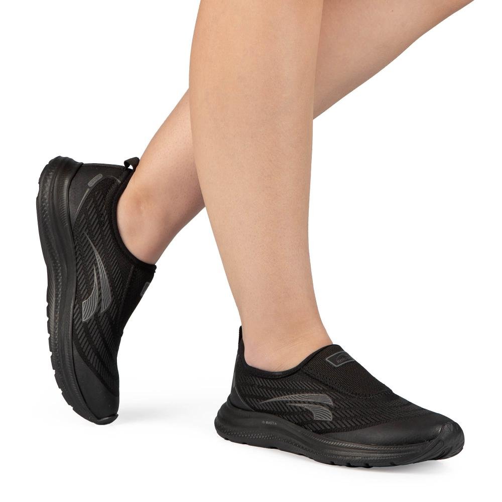 Tênis Kolosh Esportivo Feminino E0298 Preto 3