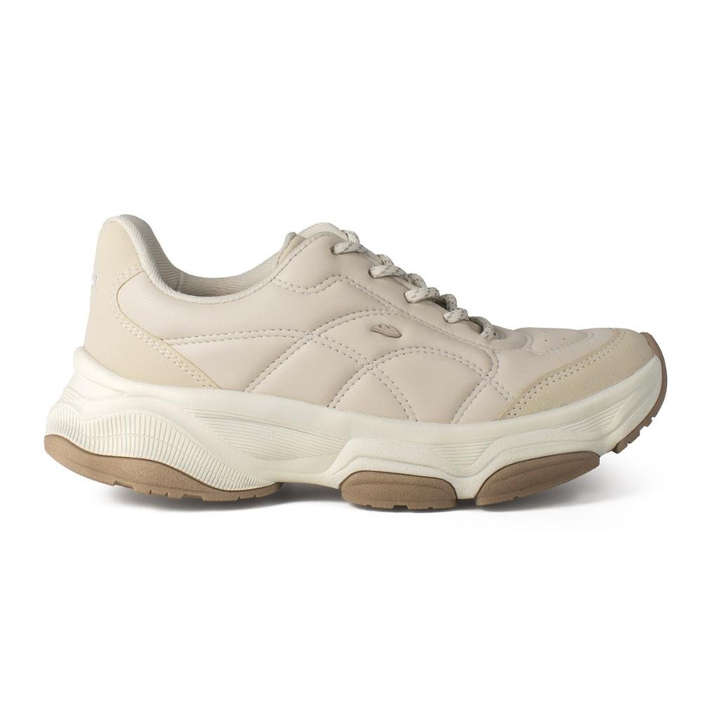 Dad Sneaker Dakota Feminino D0732 Bege Claro 3