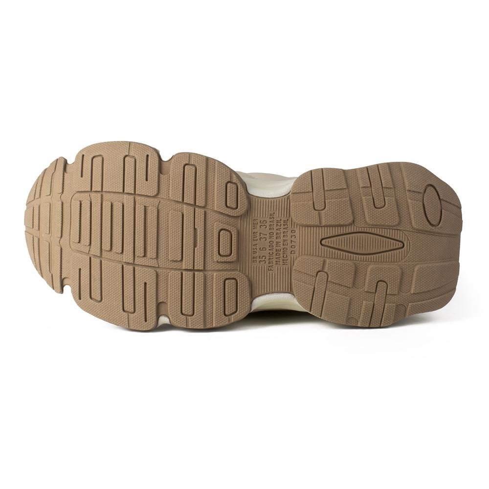 Dad Sneaker Dakota Feminino D0732 Bege Claro 5