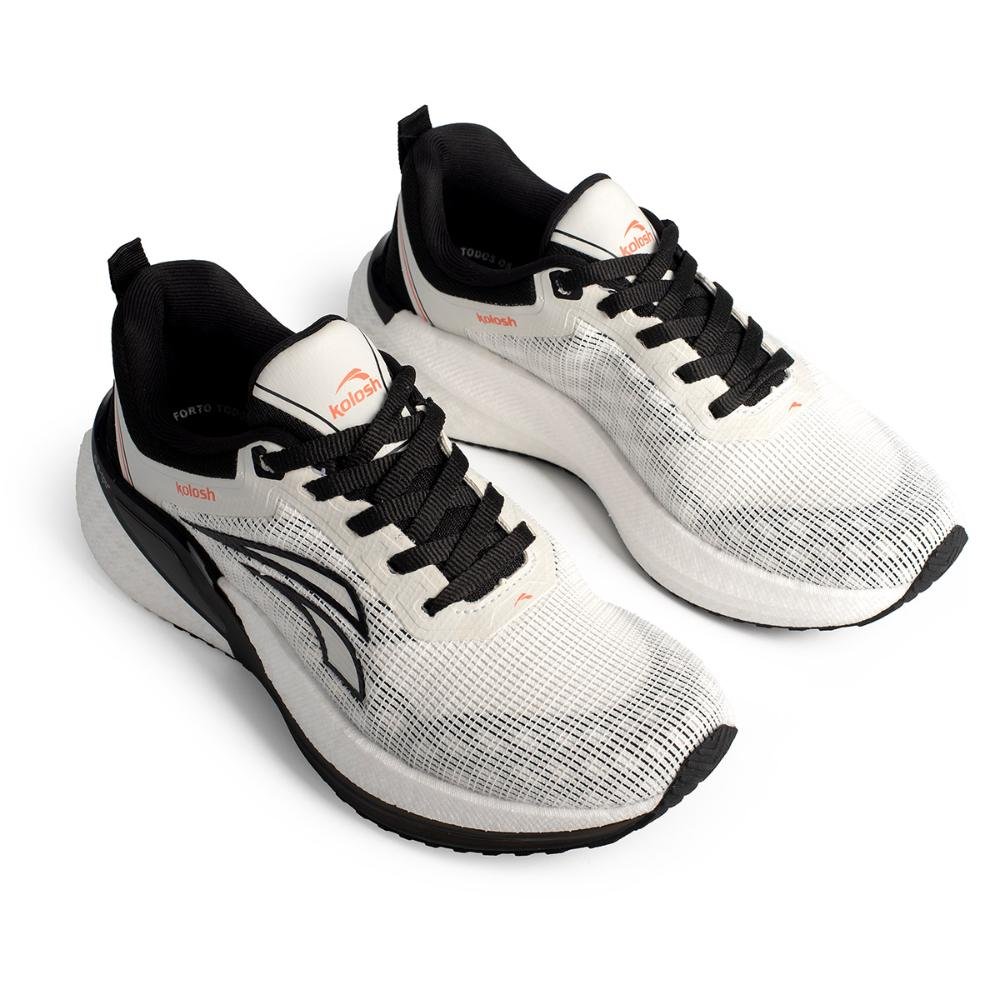 Tênis Kolosh Fusion Feminino Esportivo E0384 Branco 6