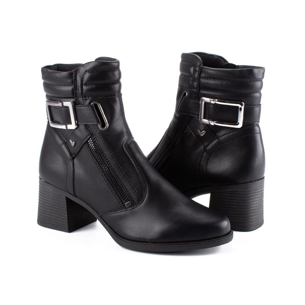 Bota Mississipi de Cano Curto Feminina MC511 Preto 3