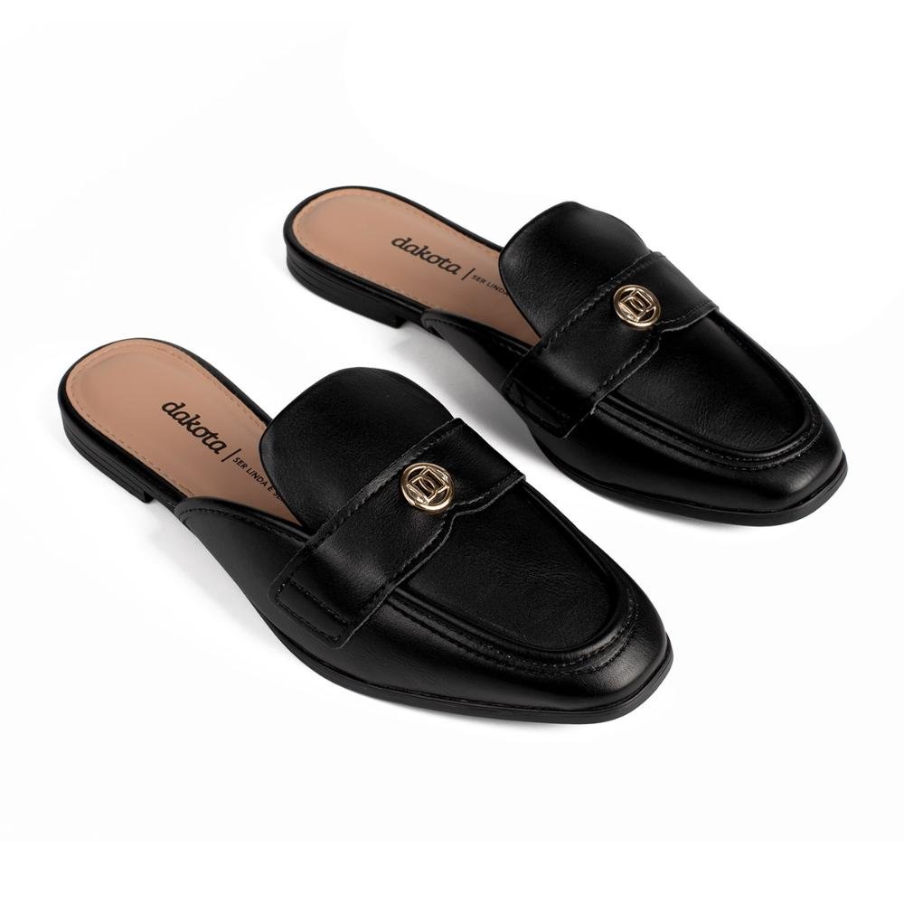 Mule Dakota Feminina D0941 Preto 5