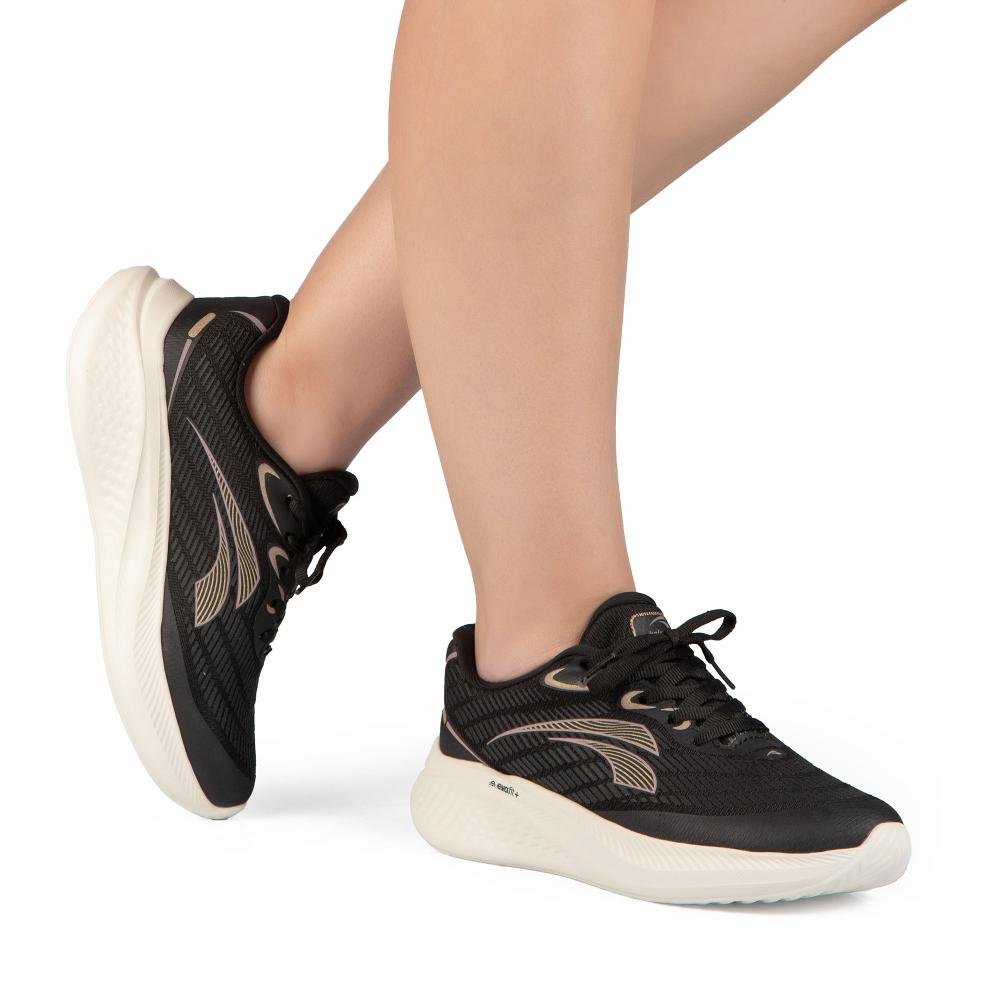 Tênis Kolosh Esportivo Feminino E0402 Preto 2