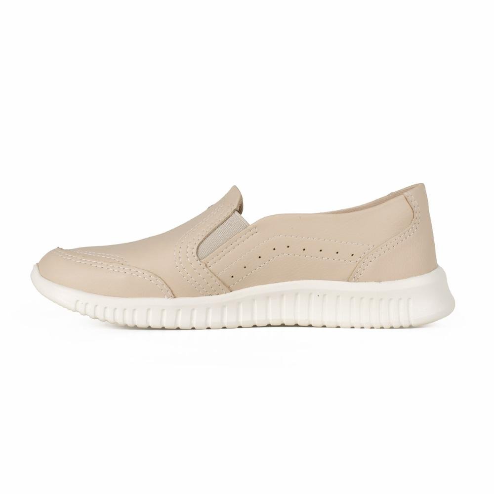Tênis Kolosh Slip On Feminino C4011 Bege Claro 4