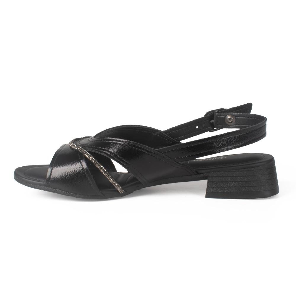 Sandália Dakota de Salto Baixo Feminina Y9481 Preto 4