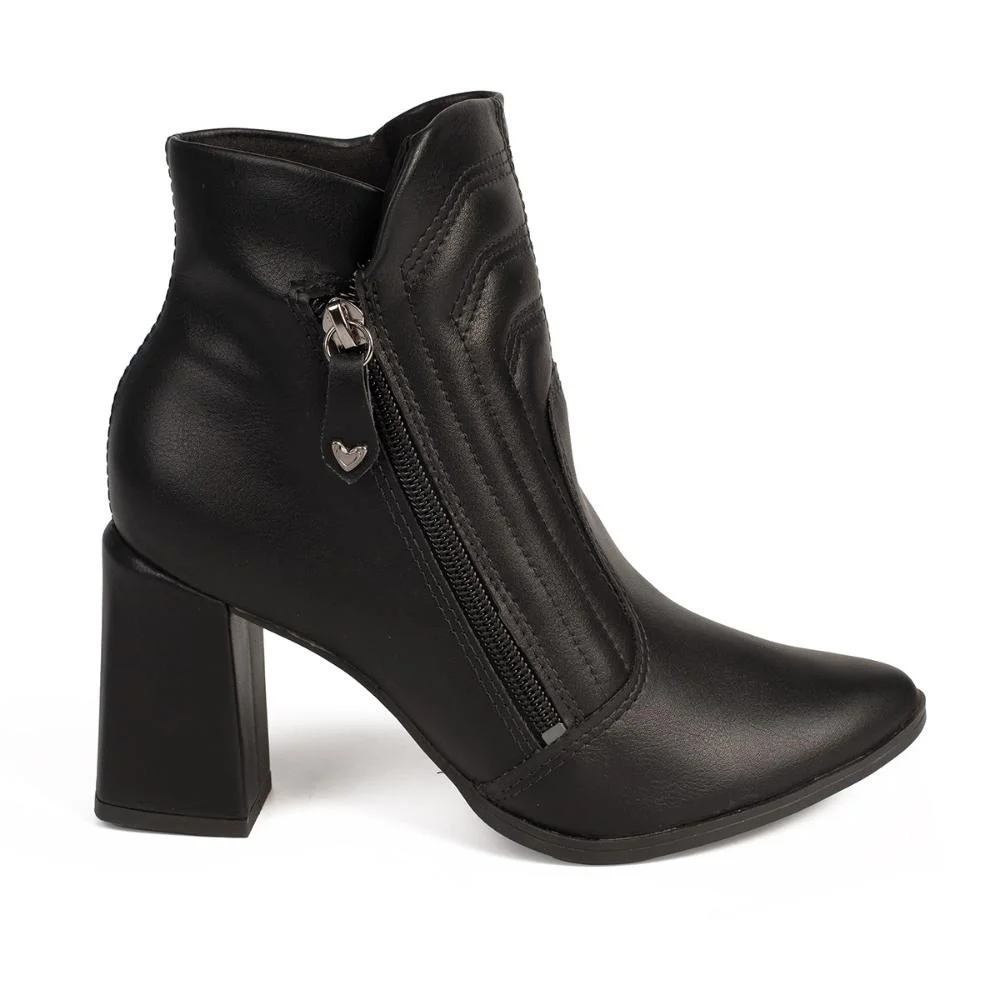 Bota Mississipi de Cano Curto Feminina MC872 Preto 3