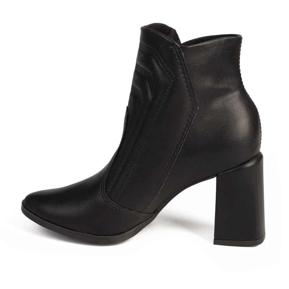 Bota Mississipi de Cano Curto Feminina MC872 Preto 4