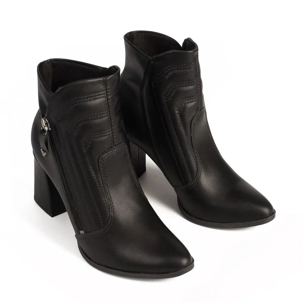 Bota Mississipi de Cano Curto Feminina MC872 Preto 5