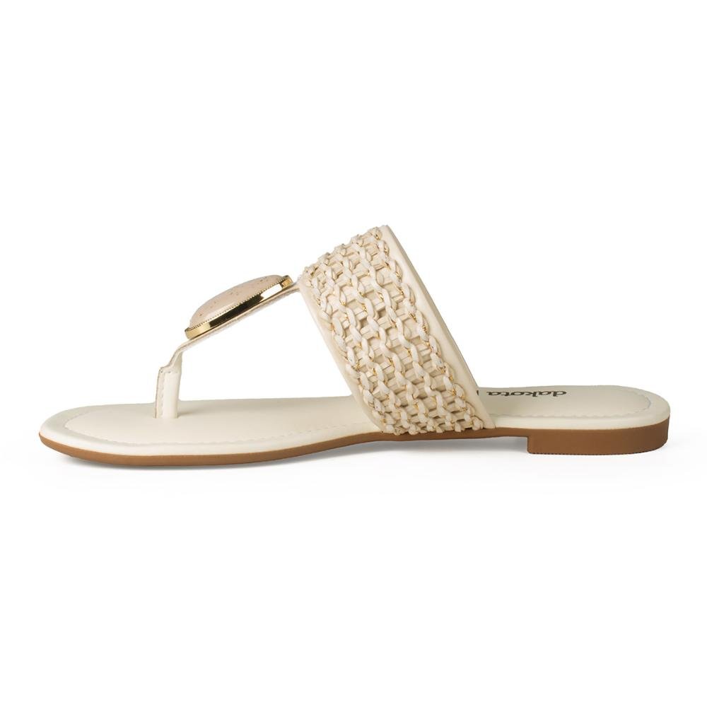 Chinelo Dakota Feminina Y9631 Bege Claro 4
