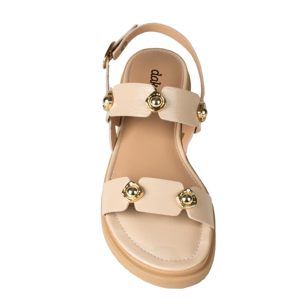Sandália Dakota Flatform Feminina Y9702 Bege 6