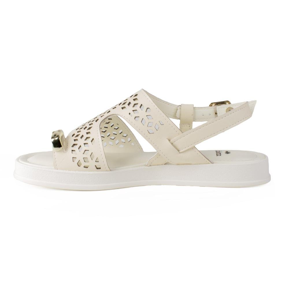 Sandália Dakota Flatform Feminina Y9713 Bege Claro 4