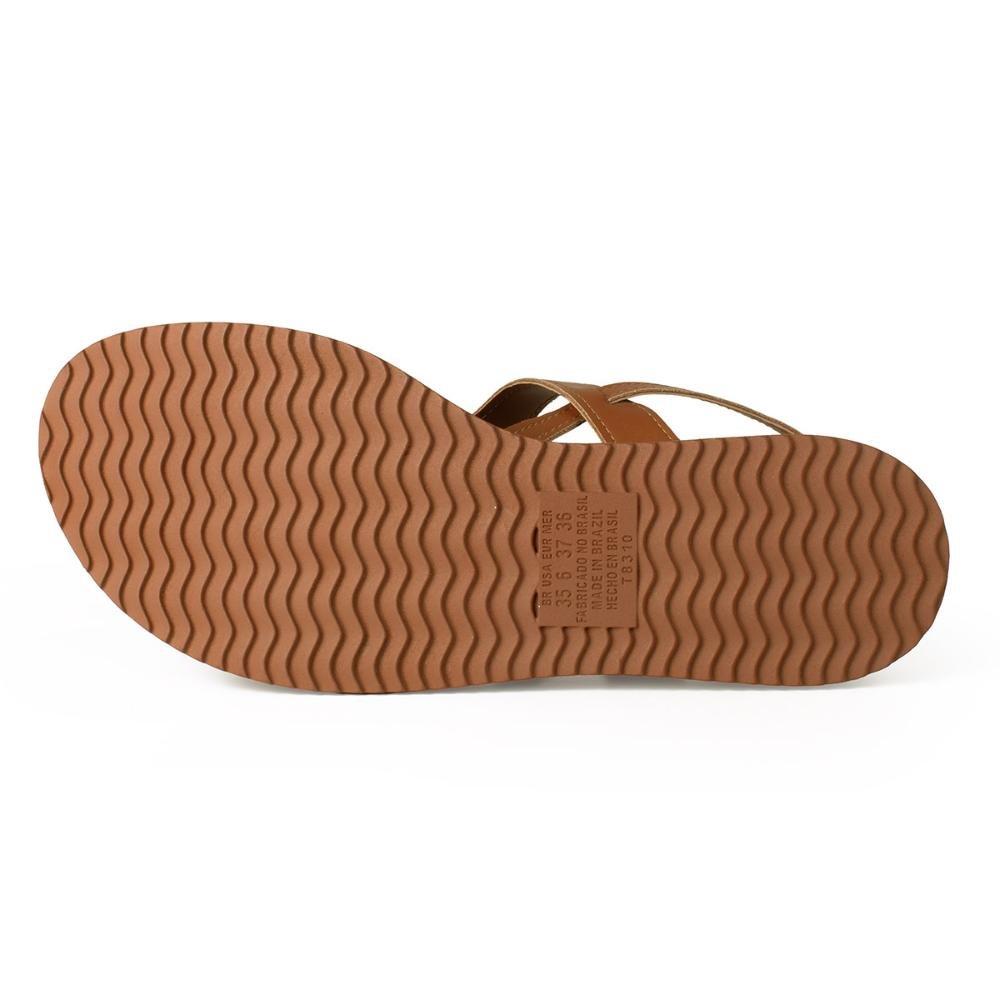 Sandália Dakota Flatform Feminina Y9281 Caramelo 5