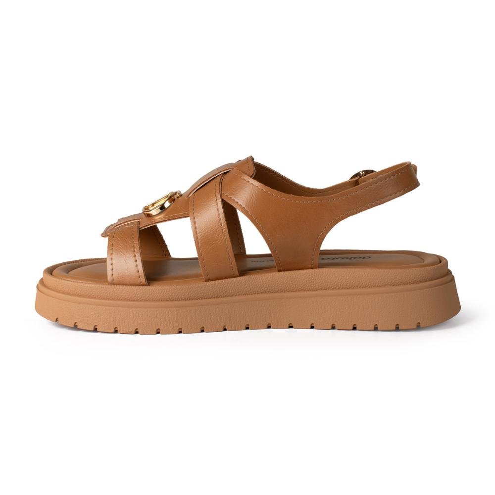 Sandália Dakota Flatform Feminina Y9672 Caramelo 4