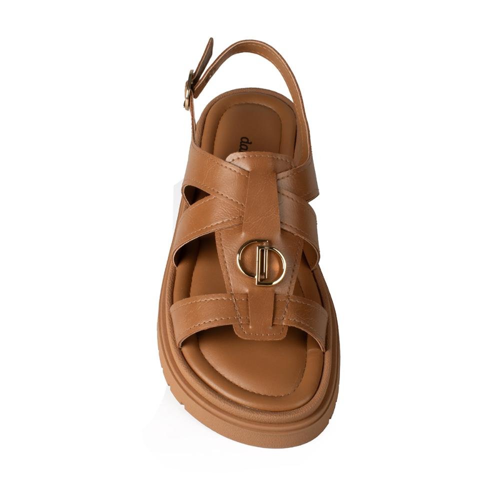 Sandália Dakota Flatform Feminina Y9672 Caramelo 6