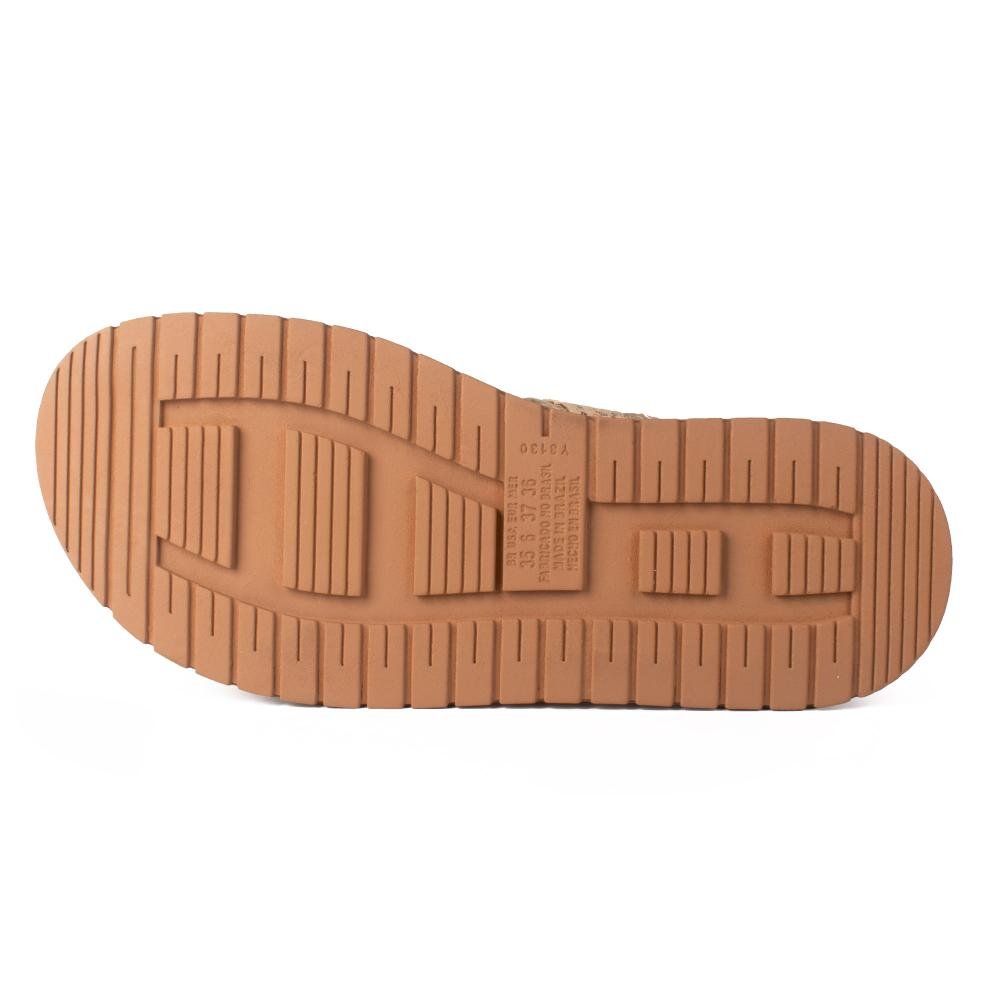 Sandália Dakota Flatform Metalizada Feminina Y9671 Metalizado/Ouro 5