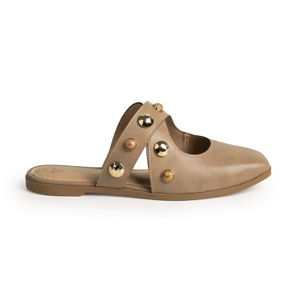 Mule Tanara Feminina T9152 Bege 3