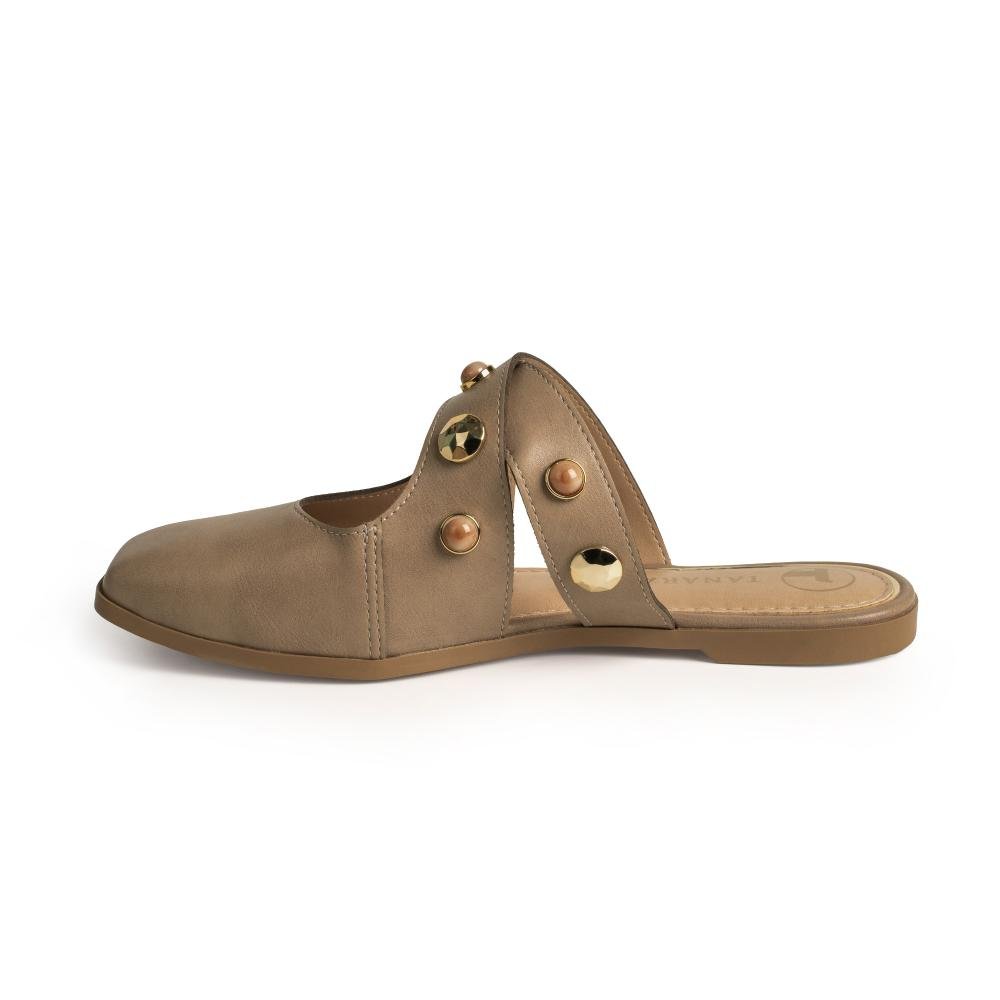 Mule Tanara Feminina T9152 Bege 4