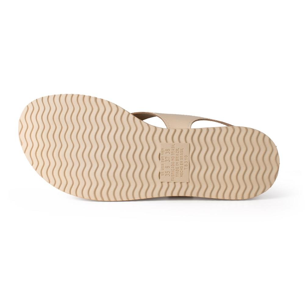 Sandália Dakota Flatform Feminina Y9283 Bege Claro 5