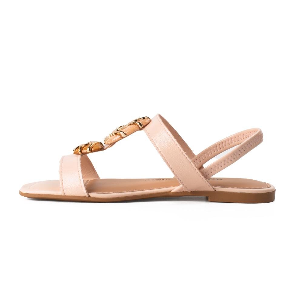 Sandália Dakota Rasteira Feminina Y9611 Rosa 4