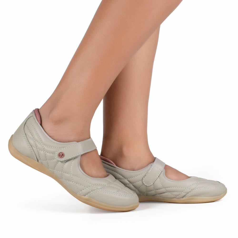 Sapatilha Esportiva Kolosh Feminino C4064 Cinza 2