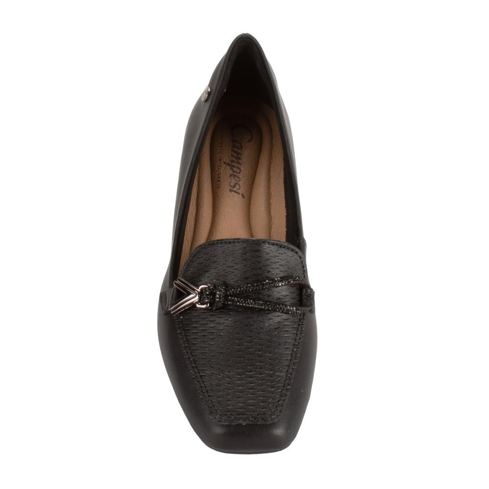Sapato Campesí Loafer Feminino CP704 Preto 6