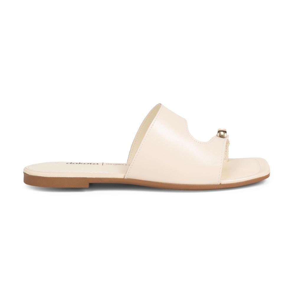 Slide Dakota Feminino Y9932 Off White 3