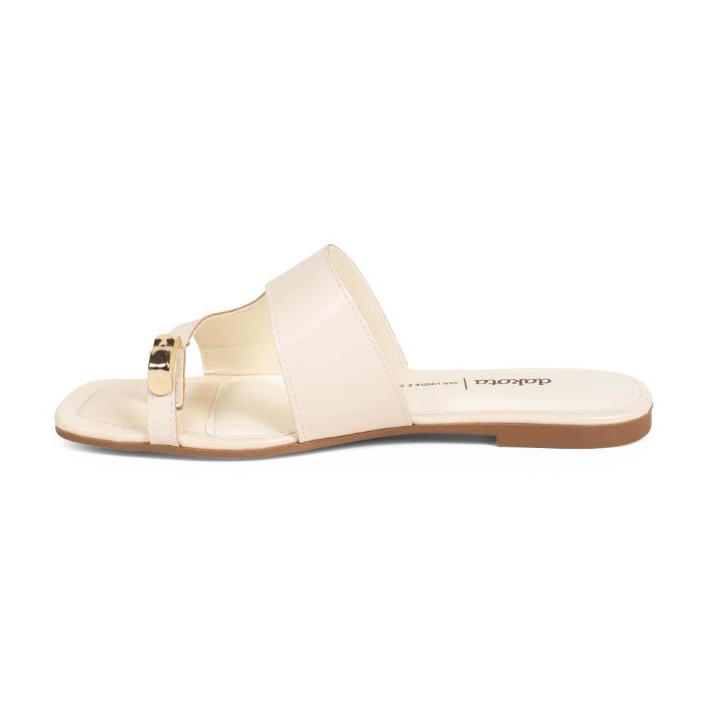 Slide Dakota Feminino Y9932 Off White 4