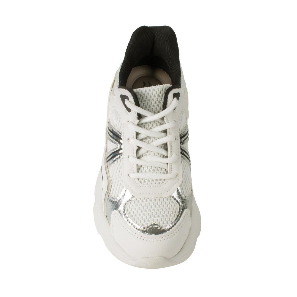 Tênis Dakota Athletic Feminino D0971 Branco/Prata 6