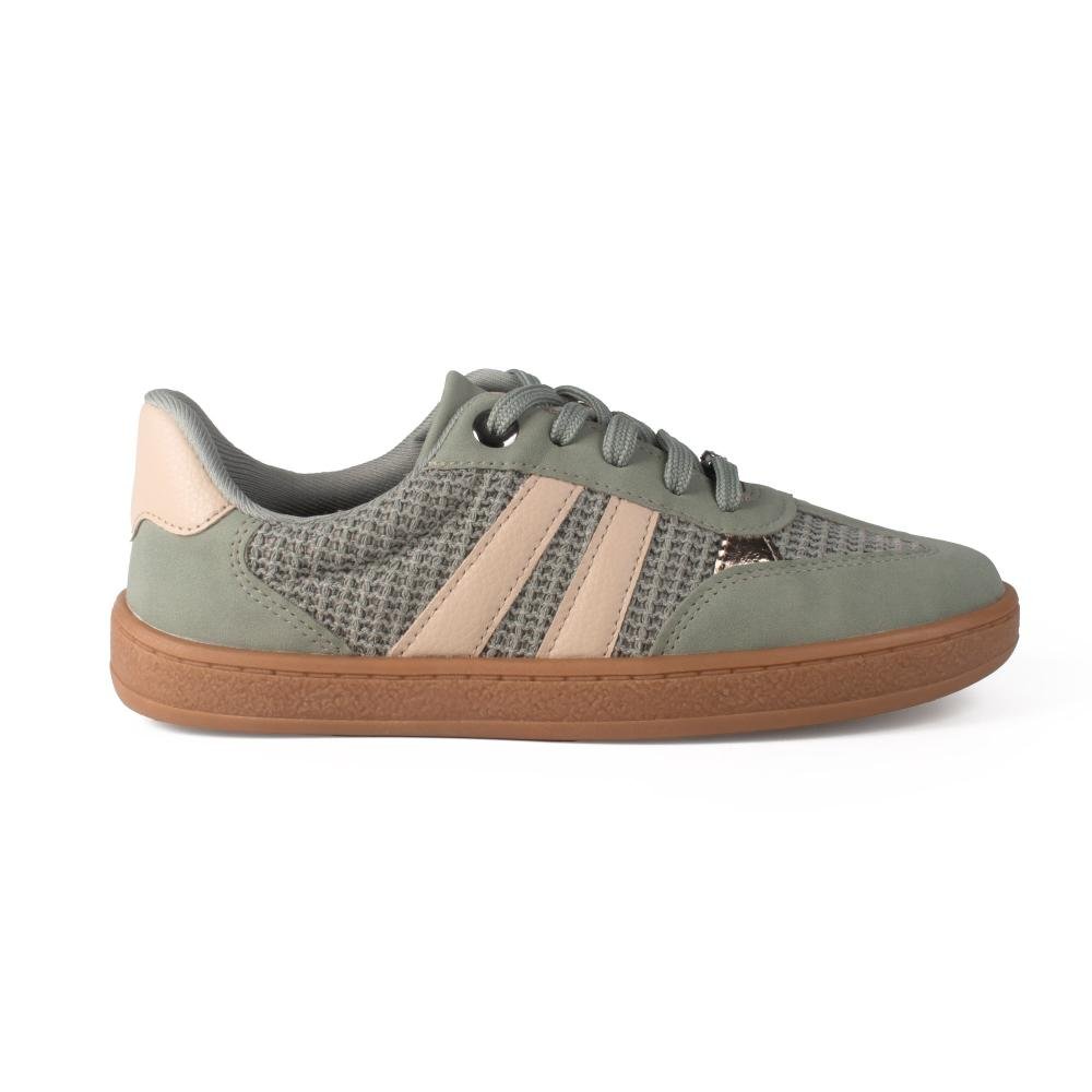 Tênis Dakota Casual Feminino D1021 Verde/Rosa 3