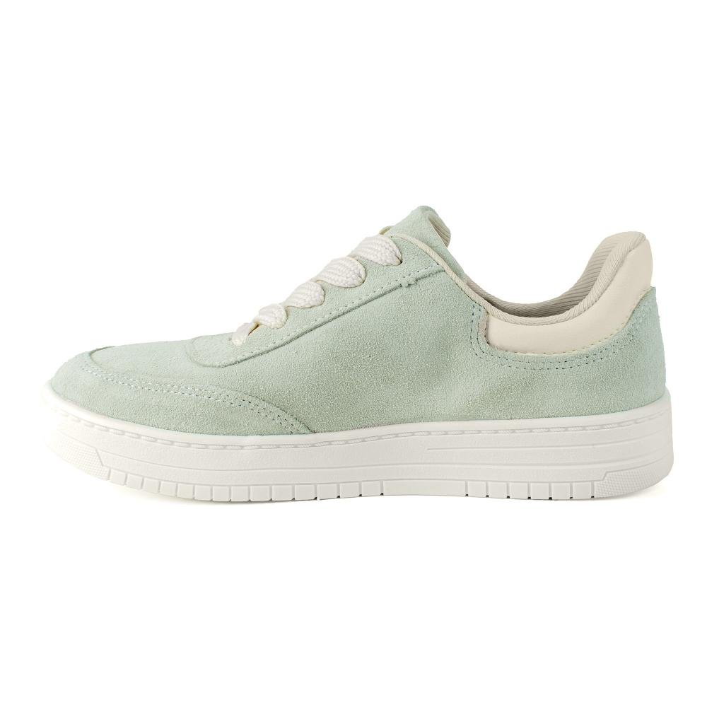 Tênis Dakota Casual Em Couro Feminino D0951 Verde 4
