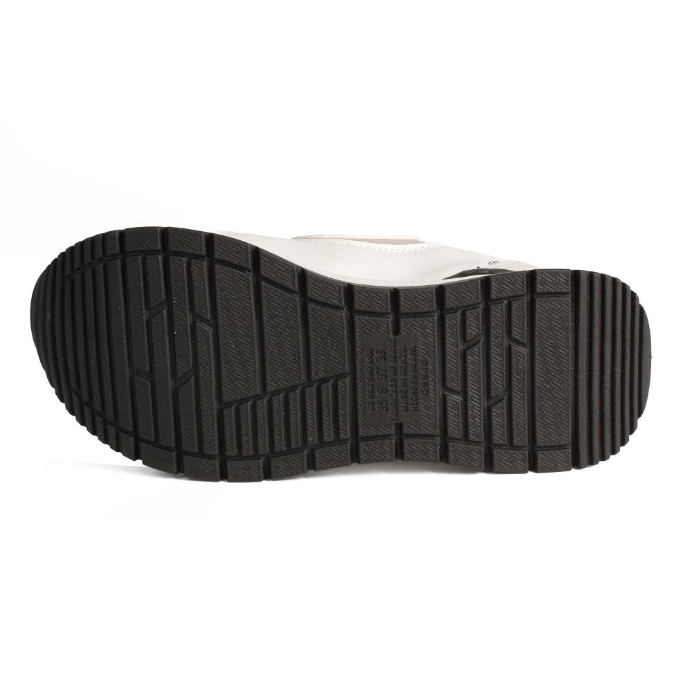 Tênis Dakota Jogging Feminino D0861 Branco/Preto 5