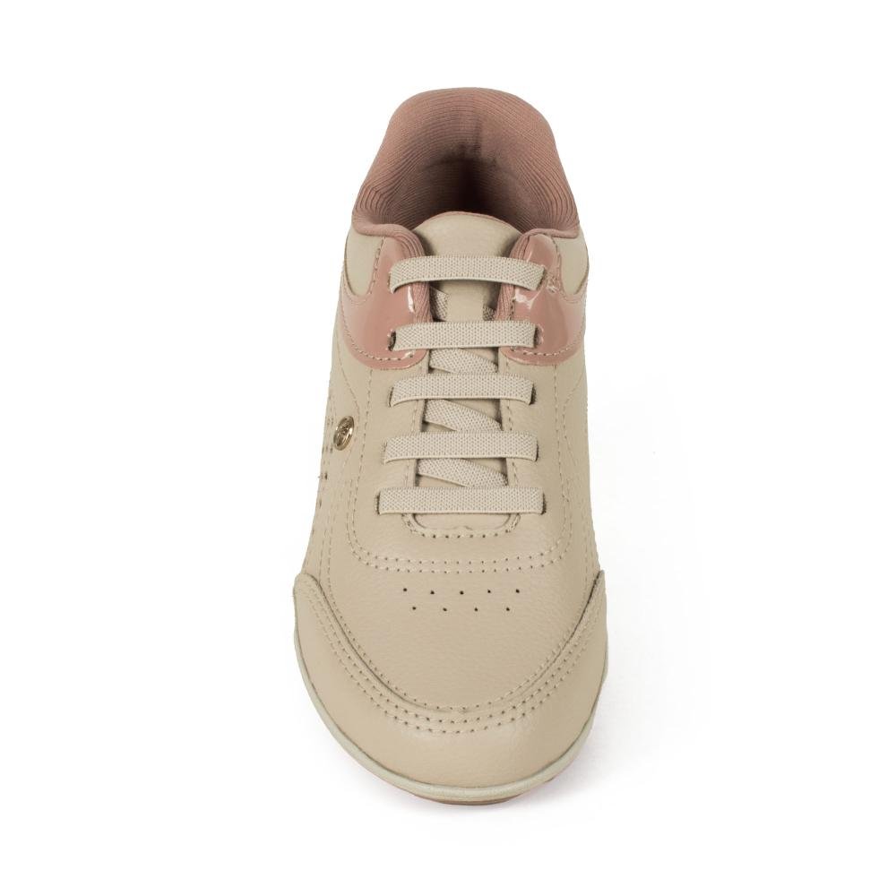 Tênis Kolosh Casual Feminino C3677 Bege/Rosa 6