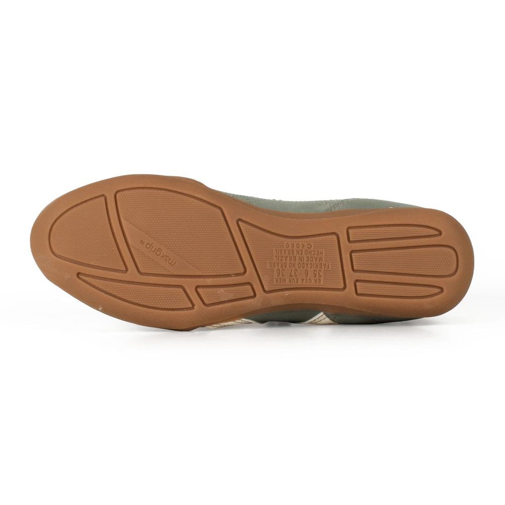 Tênis Kolosh Casual Feminino C4065 Verde/Branco 5