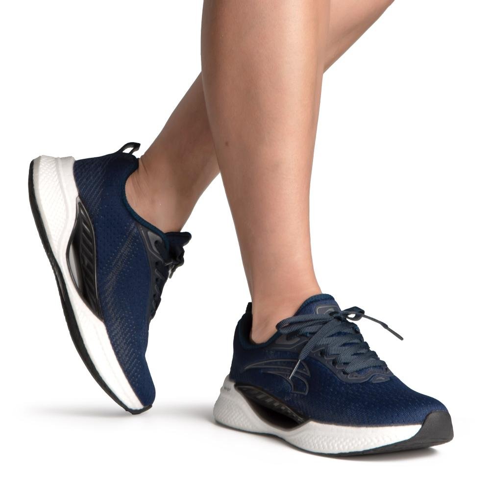 Tênis Kolosh Esportivo Feminino E0269 Azul Marinho 2