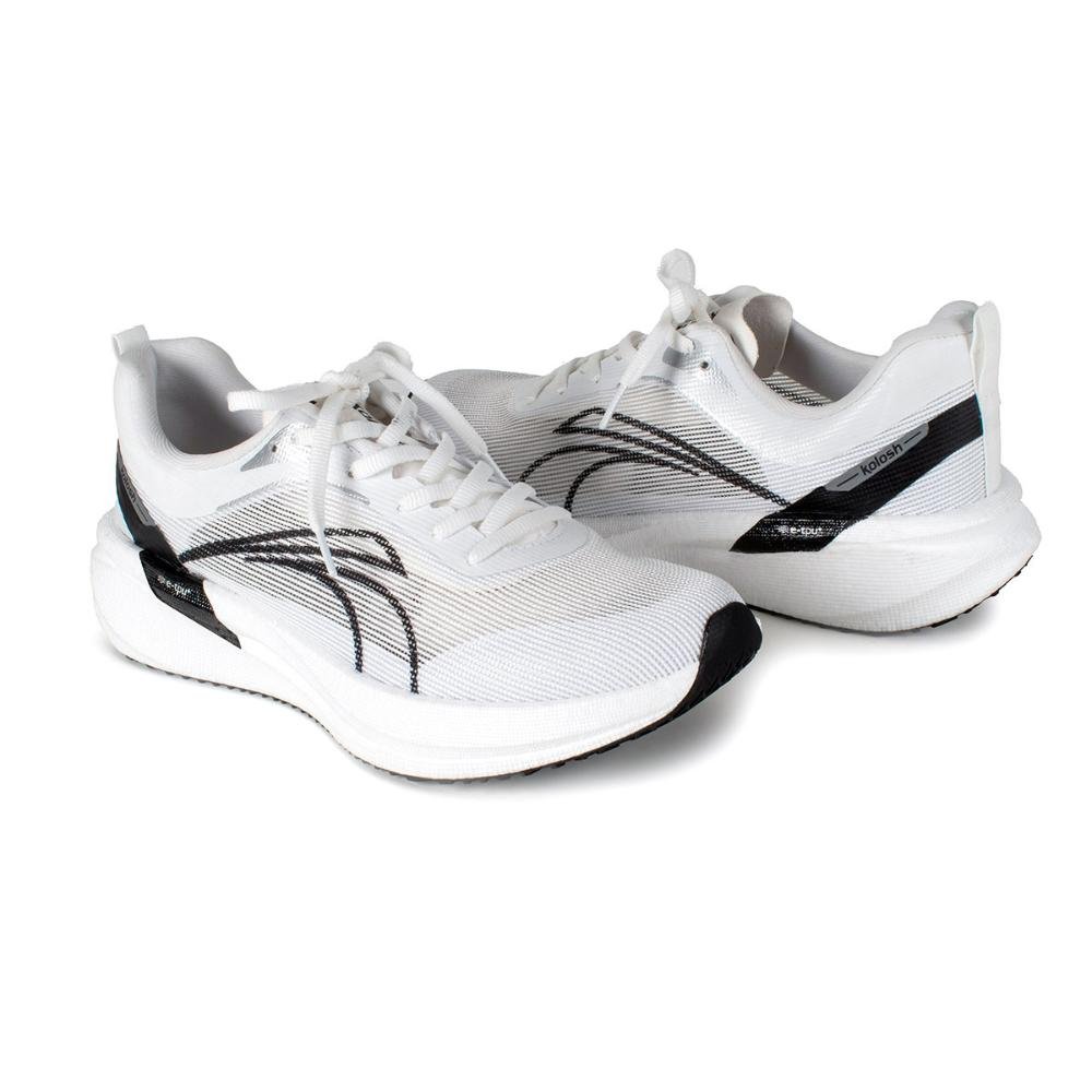 Tênis Kolosh Perform Esportivo Masculino H3721 Branco/Preto 6