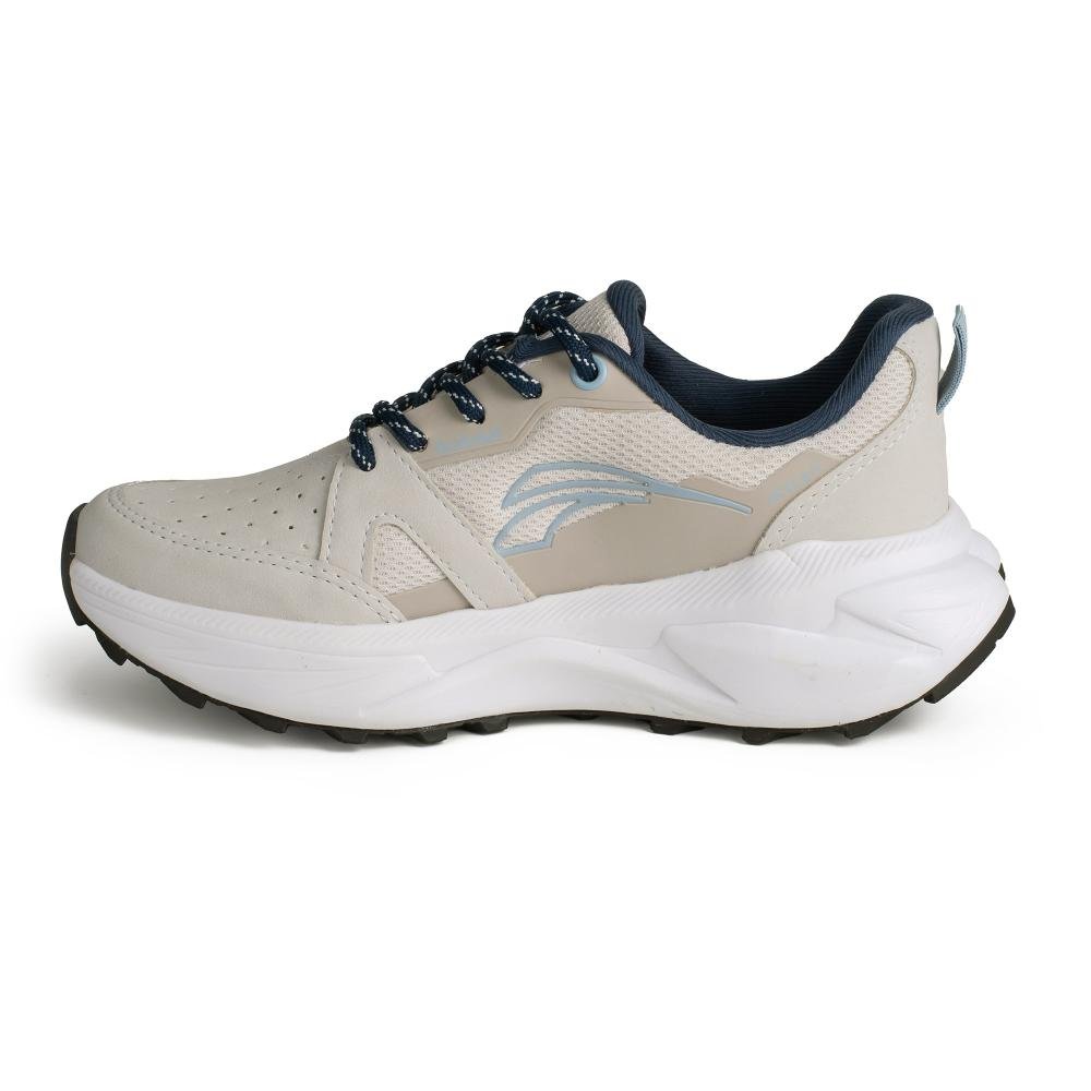 Tênis Kolosh Trail Esportivo Feminino E0483 Cinza Claro 4
